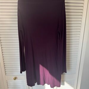Elegant Purple Women's Dress